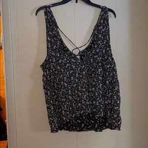Floral tank top